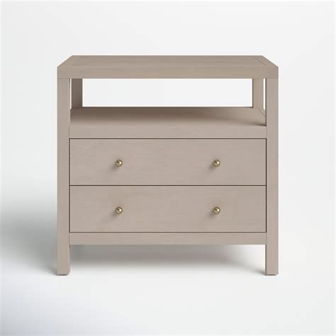 celine 2 - drawer nightstand|joss and main celine nightstand.